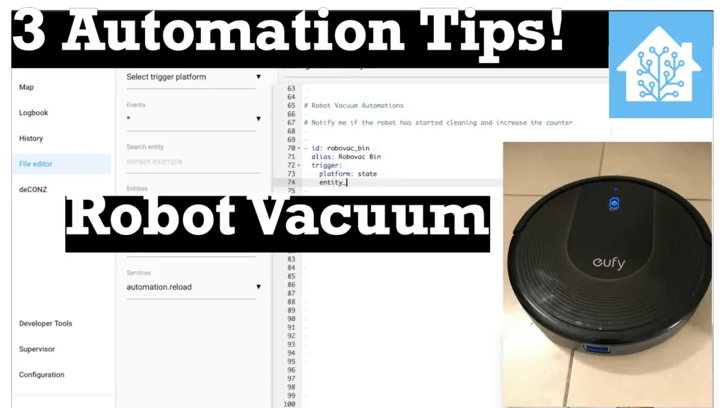 How to Automate a Vacuum Robot in Assistant – Smart Makers