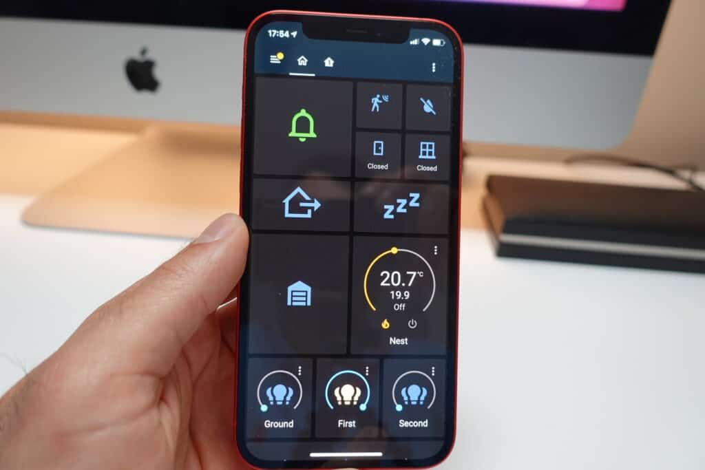 Home Assistant dashboards for tablet and mobile Smart Home Makers
